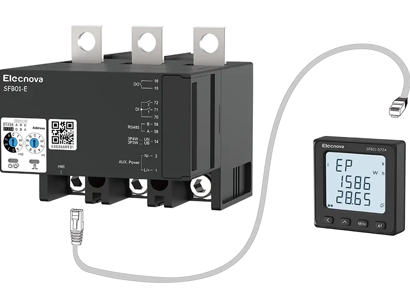 Medidor de potencia multifuncional integrado de la serie SFB01