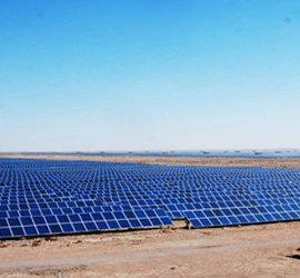 Estación de energía fotovoltaica Gansu Jinchang 100MWP