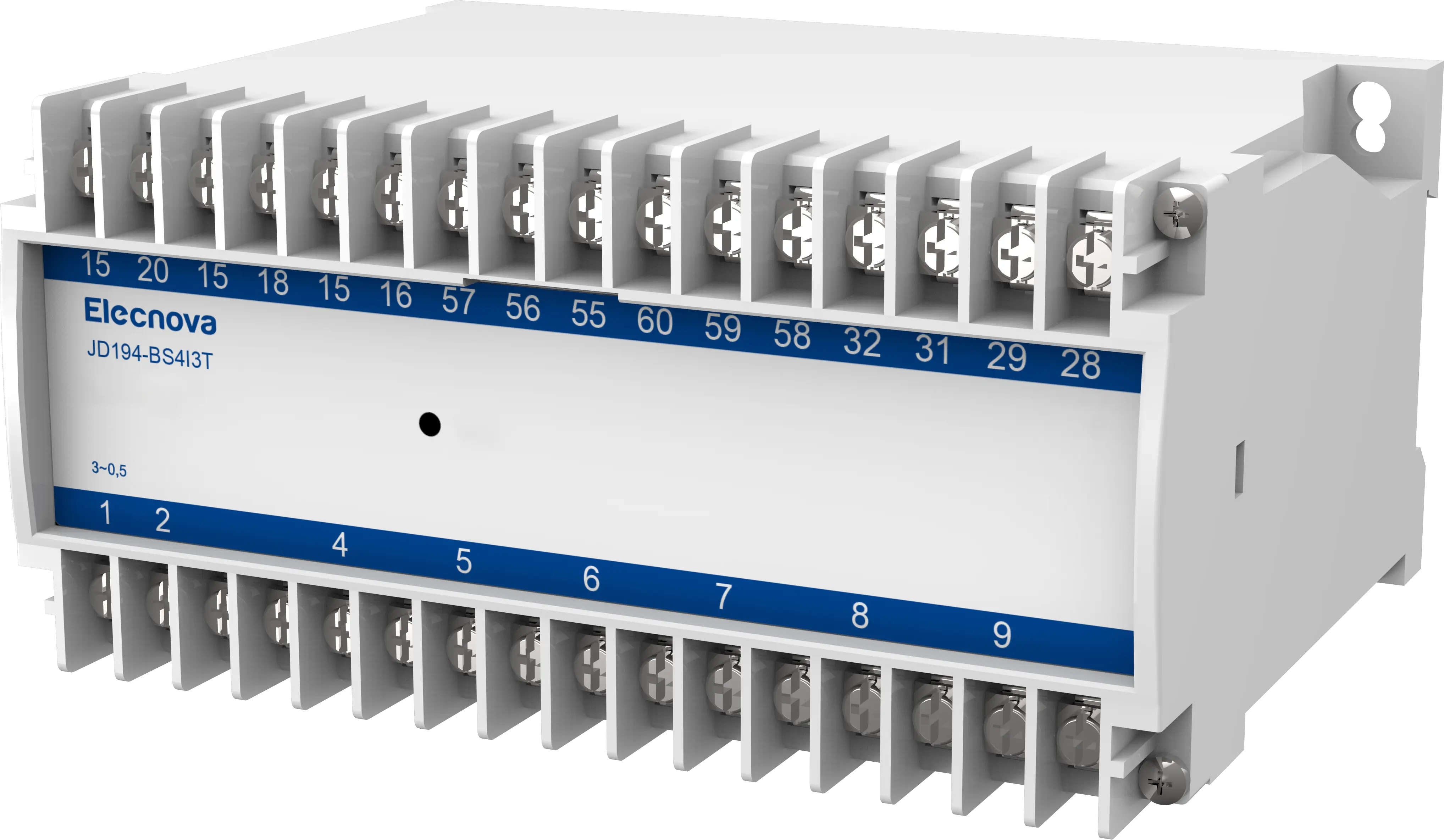 Transductor eléctrico de CA trifásico